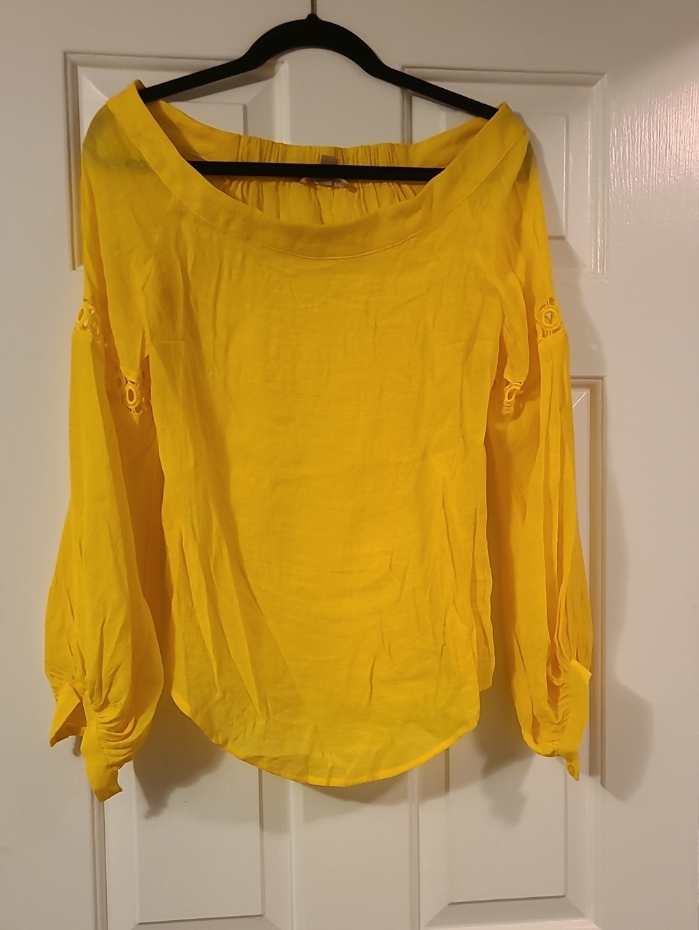 Sunshine Off-Shoulder Long Sleeve Tunic Top